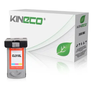Tintenpatrone kompatibel zu Canon CL-51 0618B001 XL Color