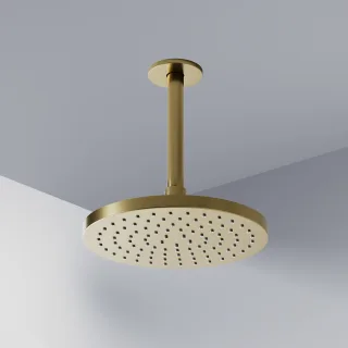 Steinberg Brausearm-Deckenmontage 120 mm, brushed gold, 100 1571 BG 100 1571 BG