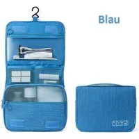 Blusmart Kosmetiktasche Reise Make-Up Taschen Frauen (Hängende Trocken- und Nasstrennungs-Aufbewahrungstasche, Wasserdichter Kulturbeutel), Für die tragbare Aufbewahrungstasche auf Reisen