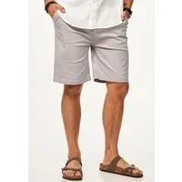 SOULSTAR Chinoshorts mit Stretchanteil Basic Kurze Hose für Herren Regular-Fit Sommershorts mit Elasthan-Anteil Bermuda inkl. Gürtel