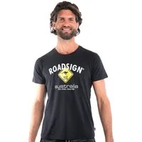 ROADSIGN australia T-Shirt Raute (1, 1-tlg., 1) mit Logo-Aufdruck und Rundhalsausschnitt, 100 % Baumwolle