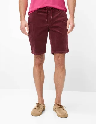 Brax Herren Bermuda Style BALU WILDBERRY, dunkelrot, Gr. 36