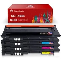 Toner Kingdom Tonerkartusche für Samsung CLT 404S Xpress C430 C430W C480W C480FW C480FN