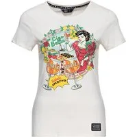 QueenKerosin Print-Shirt Ciao Bella (1-tlg) mit Dolce-Vita-Vibes