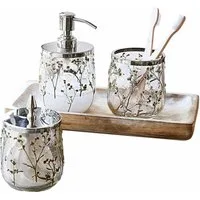 Mirabeau Badaccessoire-Set Bad-Set Elorisse klar/gelb