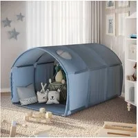 VitaliSpa® Spielzelt Kubby, Blau, 100 x 80 cm mit Fenster (1-tlg)