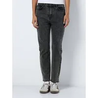 Noisy may High-waist-Jeans NMMONI HW STRAIGHT ANK ACID AZ391DG NOOS