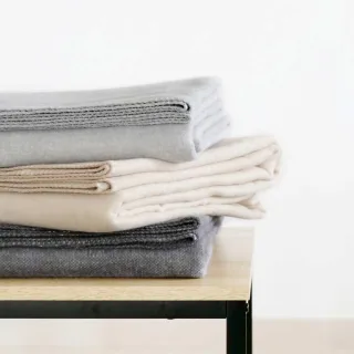 RIEMA XL Kuscheldecke THOR aus recycelter Baumwolle