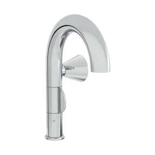 VitrA Liquid Waschtischarmatur A42749 Ausladung 175mm, Einlochmontage, ohne Ablaufgarnitur, chrom