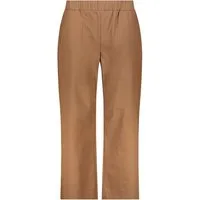 Monari Stoffhose braun,Casual,Baumwolle,Unifarben,Wide Leg,Mittel