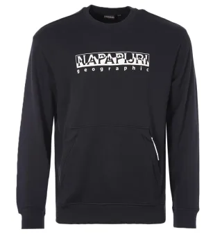 B-Sella Sweatshirt mit Kängurutasche und Reißverschluss NP0A4G6S Herren