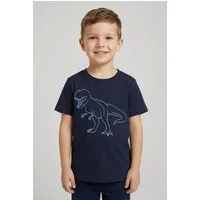TOM TAILOR T-Shirt mit in der Nacht leuchtendem Dino-Print