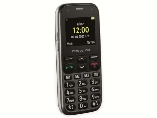 DORO Handy Primo 218, schwarz