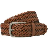 Jack & Jones Ledergürtel JACJOE BRAIDED LEATHER BELT