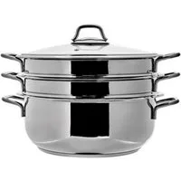 Karaca Topf-Set Love of Kitchen 2-Schicht-Dampfkochtopf