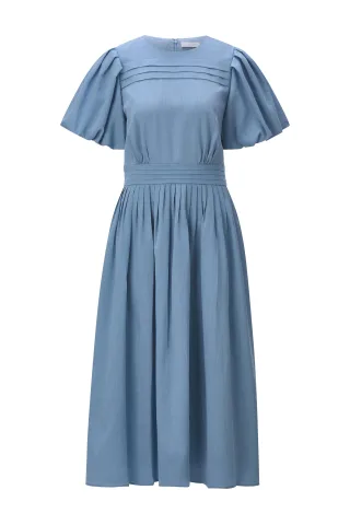 Rich & Royal - Midi Dress sailor sky - Gr. - 40
