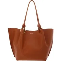 COCCINELLE Schultertasche Handbag Grained Leather (Set, 2-tlg), aus echtem Rindsleder
