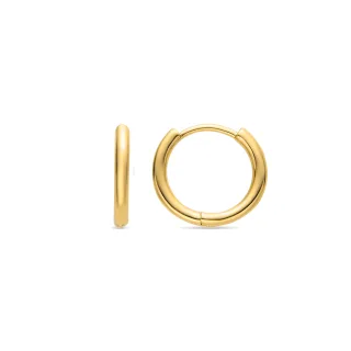 Luxenter Ohrringe mit 18 Karat Goldauflage - Viaga