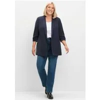 Sheego Blusenblazer Longblazer Langarm