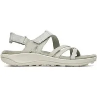 Merrell Harbor Backstrap (Vollnarbenleder) grau Damen Sandale