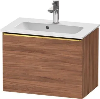 Duravit D-Neo Waschtischunterbau wandhängend Nussbaum Matt 610x372x440 mm - DE4268034790000 DE4268034790000