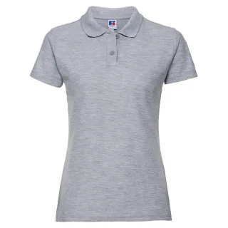 Russell - Poloshirt für Damen (Hellgrau)