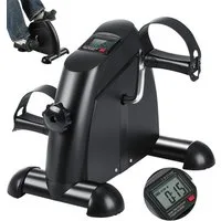 oyajia Mini-Heimtrainer Mini Heimtrainer & Bewegungstrainer für Arm- und Beintraining (Kompaktes Fitnessgerät mit LCD-Display & Einstellbarem Widerstand, Rutschfeste Pedale, leiser Lauf & ideal für Büro oder Zuhause), Mobiler Pedaltrainer zur Förderu