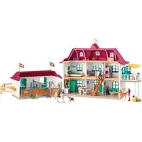 Schleich® Spielwelt HORSE CLUB, Lakeside Country House and Stable (42706), Made in Europe