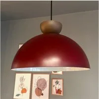 Bamyum Pendelleuchte Yimpi Metall Ø30 cm, E27, Vintage Pendelleuchte, ohne Leuchtmittel