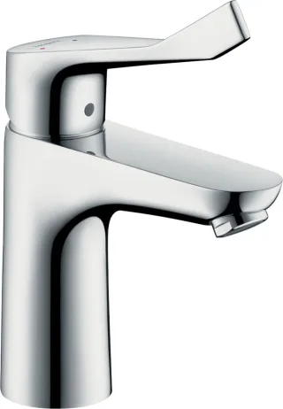Hansgrohe Waschtischmischer Focus Care 100 ohne Ablaufgarnitur chrom, 31915000 , 31915000 31915000