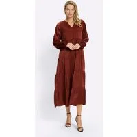 heine Etuikleid Kleid Langarm