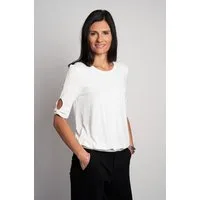 Seidel Moden Rundhalsshirt mit Cut-Out Details, MADE IN GERMANY