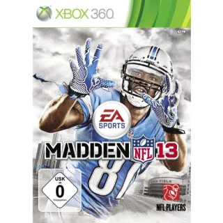 Madden NFL 13 [für Xbox 360]