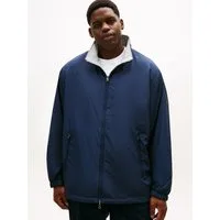 Tommy Hilfiger Big & Tall Wendejacke BT-LW REVERSIBLE JACKET beidseitig tragbar, Große Größen, Stehkragen