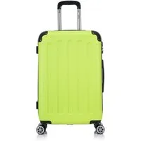 Flexot Hartschalen-Trolley F-2045 Kofferset, 360° Rollen, robuster Reisekoffer, Bordcase, 4 Rollen, Robuster und moderner Koffer mit vier 360° Rollen und Zahlenschloss