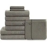 Blumtal Handtuch Set Blumtal 10 Teilig - Handtücher Set 100% Baumwolle, weich und saugstark, Frottee (10er Set), 2 Bade-, 4 Hand-, 2 Gästetücher + 2 Waschlappen