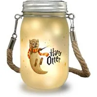 speecheese Dekolicht Harry Otter Solarlicht mit Spruch