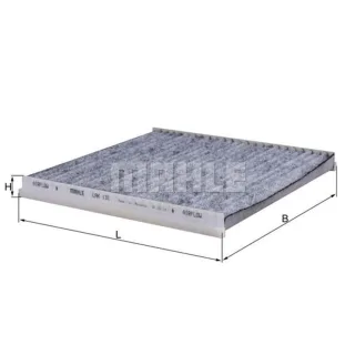 Mahle Aktivkohle-Innenraumfilter Hyundai Lexus Subaru Toyota LAK131