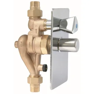 Syr - Sasserath Druckregler 0309.20.000 DN 20, kalt/warm, 1,5-6 bar, Rotguss, UP