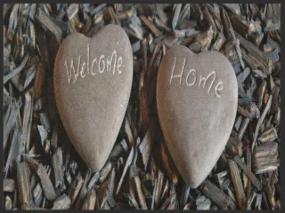 Fussmatte Welcome Home 4936 | Größe: 60 cm x 45 cm