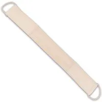 K-Pro Badebürste Rückenschrubber - Duschpflege - Luffa Peelinggurt, 1-tlg., Peelinghilfe, Hautmassage, Wellness