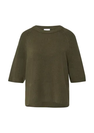 comma - Strickpullover olive - Gr. - XS
