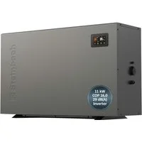 Steinbach Pool-Wärmepumpe "Silent 11" (Modell 2026), für Pools bis 50.000 l, 11 kW Heizleistung
