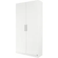 rauch Mehrzweckschrank Garderobe Kleiderschrank Schrank Schuhschrank Putzschrank MINOSA (Breiten 47/69/91/136 cm, Höhen 197/210 cm) In 4 Breiten mit vielen Einlegeböden für viel Stauraum MADE IN GERMANY