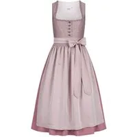 Nübler Dirndl Dirndl lang Adele in Altrosa von Nübler - Rocklänge 90 cm