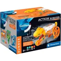 Clementoni® Modellbausatz Galileo Robotics, Action Roboter Runner, Maßstab 1:1