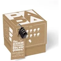 SURPRISA Geschenkbox Rätselbox für Geschenke & Gutscheine, Geschenkbox für jeden Anlass, Personalisierte Geschenkideen / Das Geschenk einfach so - war gestern!