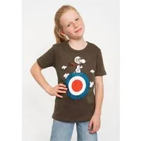 LOGOSHIRT T-Shirt Snoopy - Target mit lizenziertem Originaldesign