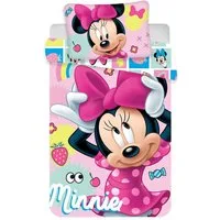 Tinisu Bettwäsche Minnie Maus Kinder-Bettwäsche 100 x 135 cm - weiche Baumwolle