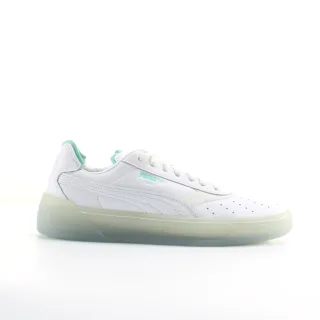 Puma Clai-O Diamond Versorgung weiße Leder Herren Schnürungstrainer 369399 01